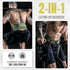 2-in-1 36.7 MANUEKLEAR Weightlifting Belt & Dip Belt with IN Rope, Double-Layer Weight Lifting Belts, Powerlifting Gym