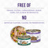 Weruva TruLuxe Cat Food, Mediterranean Harvest with Tuna, Whole Meat & Veggies in Gravy, 3oz (Pack of 24)