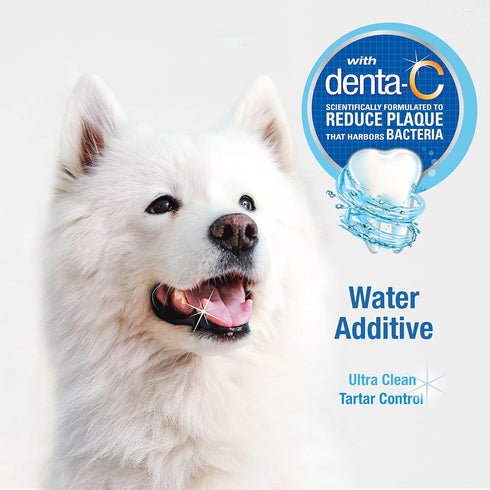Nylabone Advanced Oral Care Dog Water Additive - Liquid Tartar Remover for Dental Care, 32 oz.