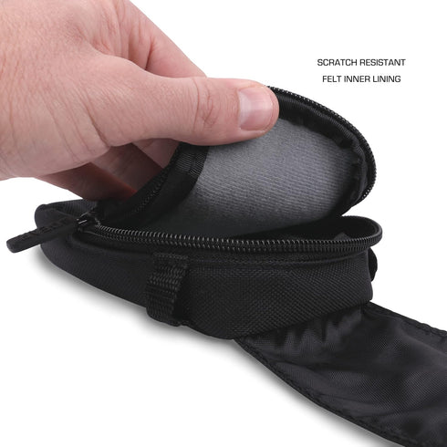 USA Gear Range Finder Golf Case | Shoulder Strap | Compatible with Vortex, Bushnell, Callaway and more | Weather