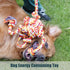 Meow&Woof Interactive Rope Toys, Indestructible 1.7lbs Ropes with 7 Knots for Aggressive Chewers