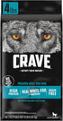 CRAVE High Protein Adult Dry Dog Food, Grain Free, White Fish & Salmon, 4 lb. Bag