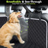 Meolsaek Dog Car Seat Cover for Back Seat, Non-Slip Backseat Cover for Dogs in Car, with Mesh Window Scratch Proof