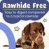 5-8" 100% 8 oz Packaging Pawstruck Natural Bully Sticks for Dogs - Best Long-Lasting, Rawhide-Free, Low Odor Dental
