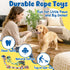 9-Pack KIPRITII Interactive Puppy Dog Toys for Small Dogs No-Stuffing Squeaky Octopus-Shaped Toy, Cute Plush & Engaging
