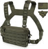 WYNEX Tactical Chest Rig Pack for Men - Running Chest Bag with Front Loop for Hunting and Outdoor EDC