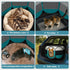 Foldable Puppy Playpen Indoor for Cat - Portable Cats Dogs Kennel Pop Up Cat Playpen for Small Pets Kitten Outdoor