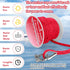 Premium Anchor Rope 50ft x 3/8 inch, Solid Braid MFP Marine Rope, Boat Anchor Line with Thimble & Shackle