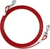 Ruffin' It 15 ft. Heavy Duty Cable Tie-Out for Dogs - 1700# Strength, Up to 100 lbs