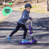 Kick Scooters for Kids Ages 3-5 - Adjustable Height Foldable Scooter with LED Light Wheels and Rear Brake