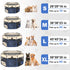 Aivituvin Dog Playpen, Foldable Pet Play Pens with Carrying Bag for Cat, Puppies, Rabbits, Portable Dog Tent Crates