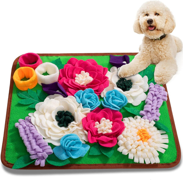 Snuffle Mat for Dogs Pet Treats Feeding Mat for Small/Medium Breed Dogs