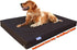 Dogbed4less XL Heavy Duty Dog Bed - External Zipper Duvet Cover Replacement, 47X29X4 Inches, Seal Brown