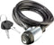 Schwinn Bike Key Lock, Braided Steel Cable, 6 feet x 8mm, 2 Keys Included, Security Level 1