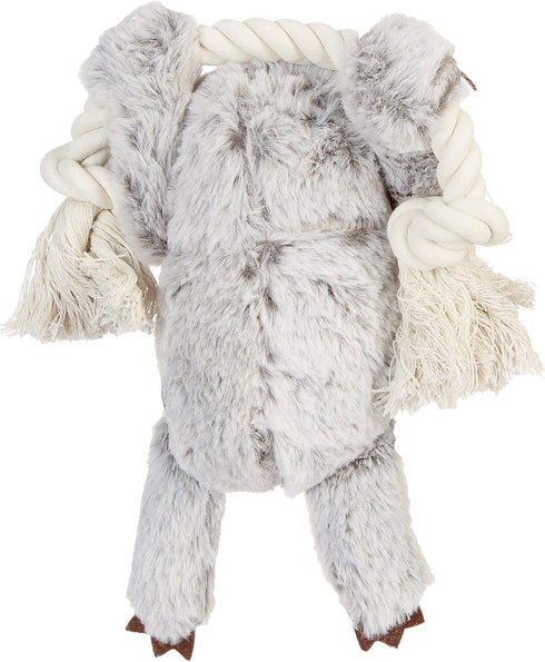 Fringe Studio Dog Toy, Girlie Sloth On A Rope Plush Pet Toy (289372), 1 Count (Pack of 1)