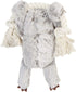 Fringe Studio Dog Toy, Girlie Sloth On A Rope Plush Pet Toy (289372), 1 Count (Pack of 1)