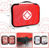 Travel-First Aid-Kit - Car-Home 300PCS Survival-Kit Outdoor-Adventure, Small Portable Red Emergency Essential Sets for