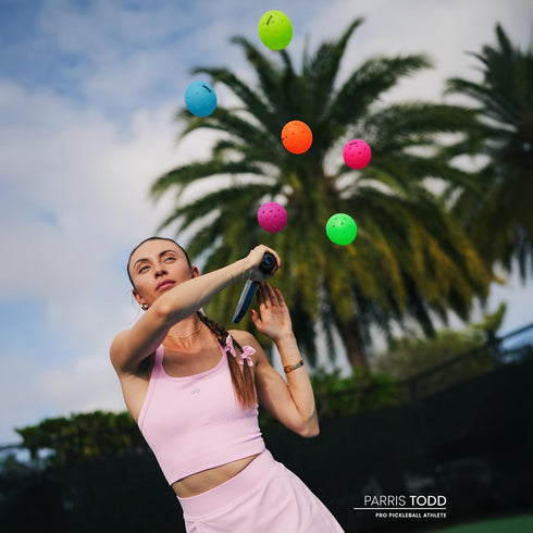 X-40 Franklin Sports Outdoor Pickleballs - Official Ball of USA Pickleball, APP Tour + US Open - Regulation Size