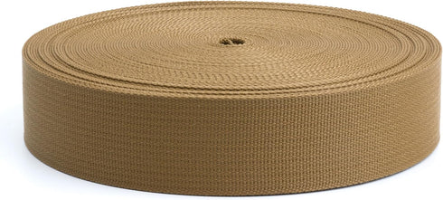 Berry Compliant Coyote Brown Lite Weight Nylon Webbing Closeout (1 1/2 Inch)