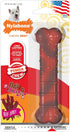 NylaDental Bone Power Chew Flavor Frenzy Dental Bone Chew Toy for Dogs, Indestructible, Beef Jerky Flavor, Small