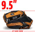 Franklin Sports Kids Baseball Gloves - RTP Youth Teeball Glove + Ball Set - 9.5" Mitt Set for Boys + Girls