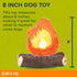Orvis Dog Campfire Tails 2-in-1 Plush Toy Set, Durable Crinkle and Squeaker Chew Toy Set for Interactive Play