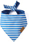 Dog Bandanas, Reversible Scarf for Medium & Large Dogs, Soft & Breathable Pet Bandanas