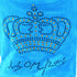 Pet Clothes SMALLLEE_LUCKY_STORE for Small Dog Cat, Soft Velvet Crown Jumpsuit Coat Hoodie Pajamas Tracksuit Blue M