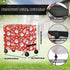 Sarogrorin 80-100 Christmas Patio Cooler Cover for Outdoor Bar Cart Anti Slip Durable Ice Chest Covers for Outdoor