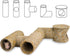 Niteangel Creative Hamster Tunnel - DIY Build Unique Tube Burrow for Small Animals Like Hamsters and Mice
