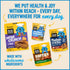 #1 6 oz (Pack 1) Blue Dog Bakery Protein Jerky Meat Sticks, Made w/USA Beef Ingredient, Healthy Dog Treats, All