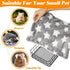 Hammock, Chinchillas Rat Bed Platform with Blanket, Small Animal Bed Mat, Metal Cage Accessory, Small Pet Animal Rest