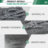 17.7x11.8in Rock Terrarium Background, 3D Reptile Tank Background Board, Decorative Panel for Fish Pet Silo