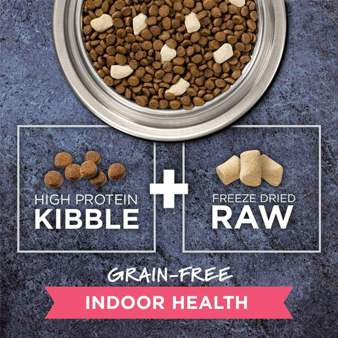 Instinct Raw Boost Indoor Health Grain Free Recipe with Real Rabbit, Natural Dry Cat Food, 4.5 lb Bag