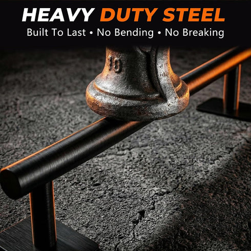 11" Setup Fingerboard Rail Metal Round Grind Rail Non-Slip Stable Base for Smooth Slides & Grinds Fingerboard Trick