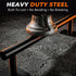 11" Setup Fingerboard Rail Metal Round Grind Rail Non-Slip Stable Base for Smooth Slides & Grinds Fingerboard Trick