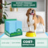 YOPETKI 100 Count 28"x34", 100 Pack Dog Pee Pads Extra Large Super Absorbent X-Large Puppy Pads Leak-Proof & Quick-Dry