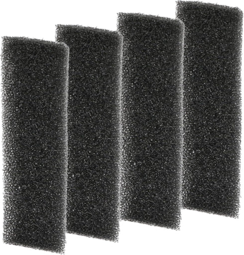 COOSPIDER JUP-02 Replacement Filters Sponge, 4 Pack for Aquarium Filter SUN JUP02