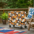 Xumfabuy 80 Cooler Cover, Floral Print Outdoor Bar Cart Cover Compatible with Most Quart Patio Cooler Cart, Ice Chest