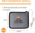 K&H Pet Products Pet Bed Warmer, Turn Any Cat or Dog Bed Into a Heated Cat or Dog Bed, Waterproof Heated Pad to Insert Inside Indoor Cat and Dog Beds - Gray Small, 100538772