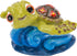 Penn-Plax Mini Aquarium Ornament for Finding Nemo, Fun Decoration with Friendly Turtle Riding a Wave