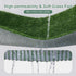 Dog Grass Pet Loo Indoor/Outdoor Portable Potty, Artificial Grass Patch Bathroom Mat, 20"x16"