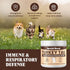 Immune 60 Organic Turkey Tail Mushroom for Dogs and Cats, Support with Beta Glucans and Polysaccharides, Digestive