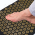 2pcs Yoga Massage Mat Comfortable Acupressure Pillow for Full-Body Relaxation Portable Design Carry Bag for Neck Back