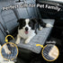 (Grey,23.6''59'') Dog Car Seat Cover, Pet Couch Covers for Car and Sofa, Non-Slip Backseat Pet Bed Mat, Machine