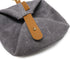 Waxed Canvas Foldable Dog Bowl - Green