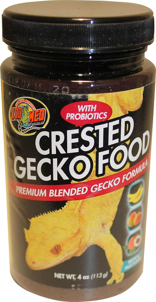 Zoo Med Crested Gecko Food - Tropical Fruit Flavor, 4 oz (113 g)