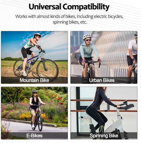 HaureiGi Bike Seat, Bicycle Seat for Men Women,Compatible with Peloton, Spin Bike, Road or Exercise Bikes,Comfort Seat