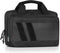 Savior Equipment Tactical Double Scoped Handgun Firearm Case, Pistol Bag for Outdoor Hunting, Lockable Compartment