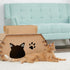 Carlson Cat Camper with Scratching Pad, Includes One Cat Door, Three Paw Windows, and One Scratching Pad